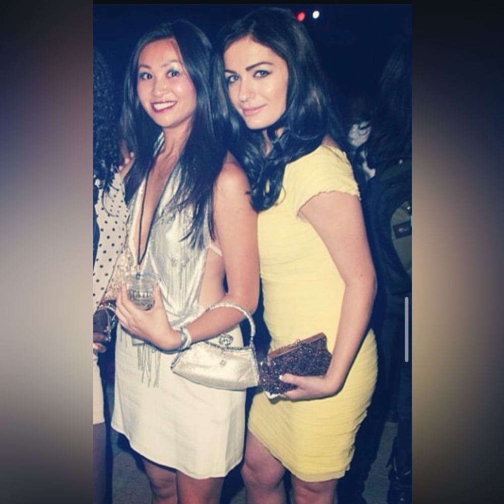 Alice + Olivia Vibrant Yellow Mini Dress